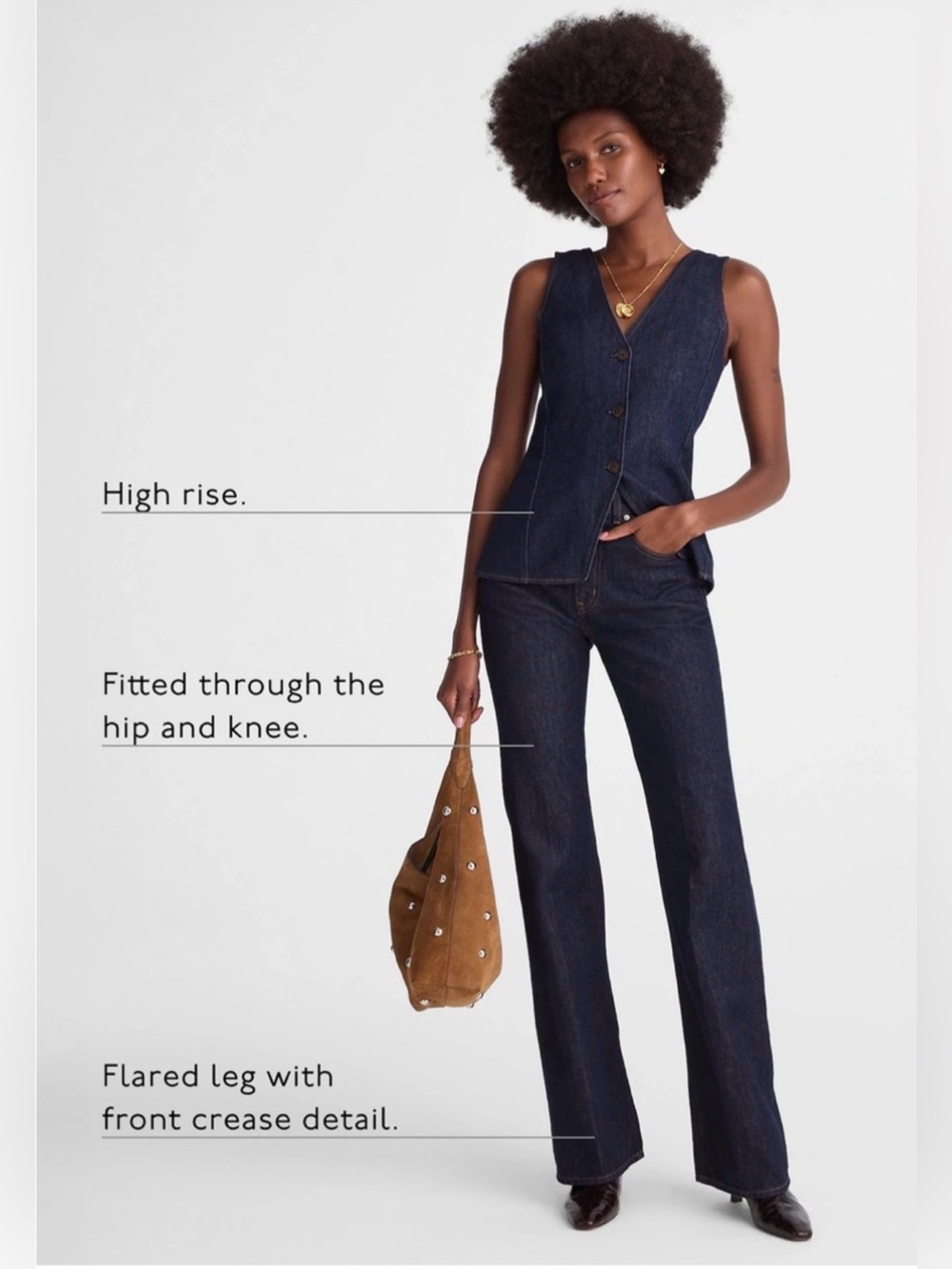 NWOT Madewell Vintage Flare Jeans | Size 27